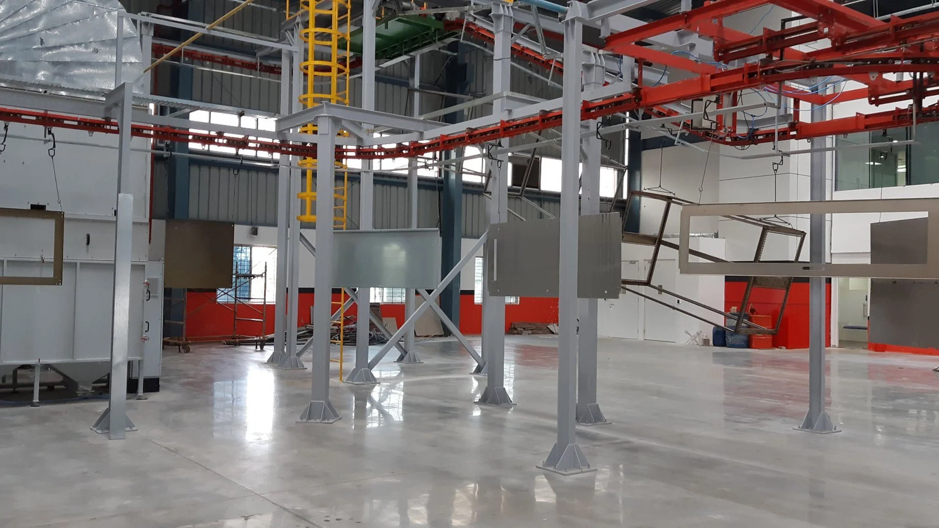 fully-automatic-powder-coating-plant